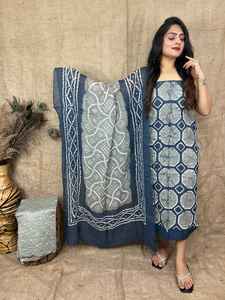 Ombre Silk Palazzo Suit con Bandhani Print Venta al por mayor Mujeres Étnico OEM Ropa Fábrica Bulk Proveedor Moda - Product Image 3