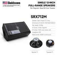 Haut-parleur de monitoring de scène professionnel SRX712M 12 pouces 400 watts, vente chaude