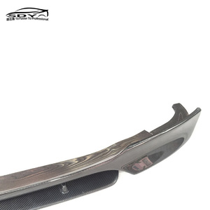 F10 F18 M5 V Style fibre de carbone avant lèvre pare-chocs avant séparateur avant pour <span class=keywords><strong>BMW</strong></span> série 5 F10 F18 M5 - Product Image 5