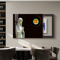 Tableau décoratif moderne pour la maison et l'église, art biblique chrétien, affiche, cadre PS, boîte de distribution, boîte électrique, images murales de Jésus