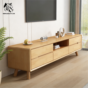 Venta Directa de Fábrica, Mueble para TV de Madera Moderno y Personalizable para Sala de Estar y Dormitorio, Gabinete de Almacenamiento Ecológico - Product Image 1