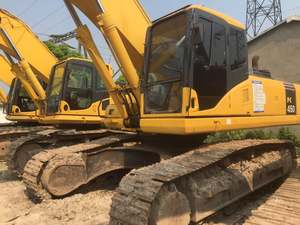 Excavatrice sur chenilles hydraulique Komatsu PC450 d'occasion de haute qualité, modèle 2016, 45 tonnes, boîte de vitesses, cœur de transmission, moteur - Product Image 3