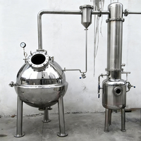 Fruit-sap energiebesparende multi-effect stijgende en dalende film verdamping lage temperatuur vacuüm vloeistof industriële concentrator