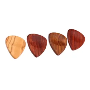 Natur massivholz gitarre pick plektrum