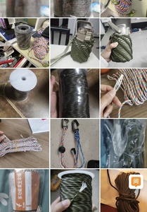 IRONDONKEY 7-core 4mm entraînement sur le terrain corde réfléchissante multifonctionnel Paracord 550 pour tente Camping survie Parachute <span class=keywords><strong>cordon</strong></span> 10M - Product Image 2