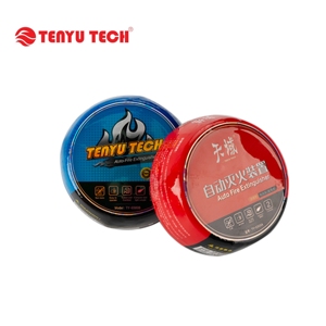 อุปกรณ์ดับเพลิงอัตโนมัติแบบพกพา <span class=keywords><strong>Tenyu</strong></span> Tech สำหรับไฟไหม้ประเภท ABCEF แบบกระบอก สำหรับชั้นวาง/ตู้/แท่นชาร์จ - Product Image 3