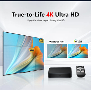 กล่องทีวีแอนดรอยด์ 14 4K 2GB 32GB Quad Core 2.4G WiFi 4K 2GB 32GB ขายดี รับประกัน 1 ปี ได้รับการรับรอง GD2 สำหรับสมาร์ททีวี - Product Image 2
