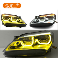 SJC Auto pour BMW Série 6 F06 Phares Full LED bicolores 2011-2013 Feux de jour avant Plug and Play Accessoires auto