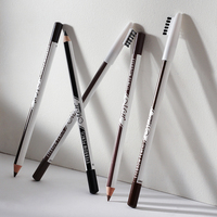 Crayon à sourcils Menow P166 imperméable, résistant à la transpiration, longue tenue, avec pinceau intégré - Maquillage personnalisable