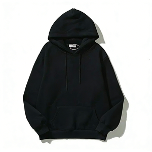 Sweat-shirt à capuche épais 100 % coton pour homme et femme, coupe ample, tricoté long, imprimé numérique, doublé, collection Automne Hiver 2026 - Product Image 5