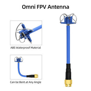 Étanche ABS Zigbee FPV 5.8G Drone Utilisation Antenne UAV Mini Bleu Trèfle À Quatre Feuilles Antenne Longue Portée Antenne - Product Image 5