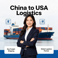 Plans de livraison flexibles Fret maritime DDP Chine vers États-Unis avec LCL+Express, support 24/7 et assurance pour les besoins de fret import saisonnier