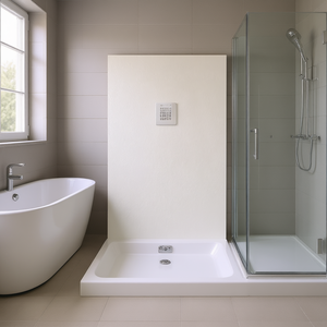 Plato de Ducha Rectangular Serenity 70 x 120 cm Gris 7035 - Product Image 3