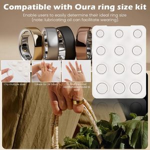 Yüzük 4'lü Ölçüm Seti Satın Almadan Önce Benzersiz Yüzük Ölçer Seti Parmak Boyutu Ölçüm Aleti Takı Ölçüm Aletleri ve Aksesuarları - Product Image 3