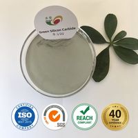 Fabricant direct d'usine, poudre de carbure de silicium vert à 99%, 280 #   320 #   360 #   400 #   Graine de ponçage 500 mesh pour le polissage du verre et le rodage des alliages durs