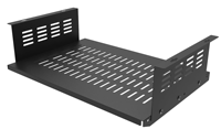 Support d'ordinateur personnalisé sous le bureau, étagère PC en métal ventilée pour PC SFF (Small Form Factor), console de jeu PS4 Pro, support sous table