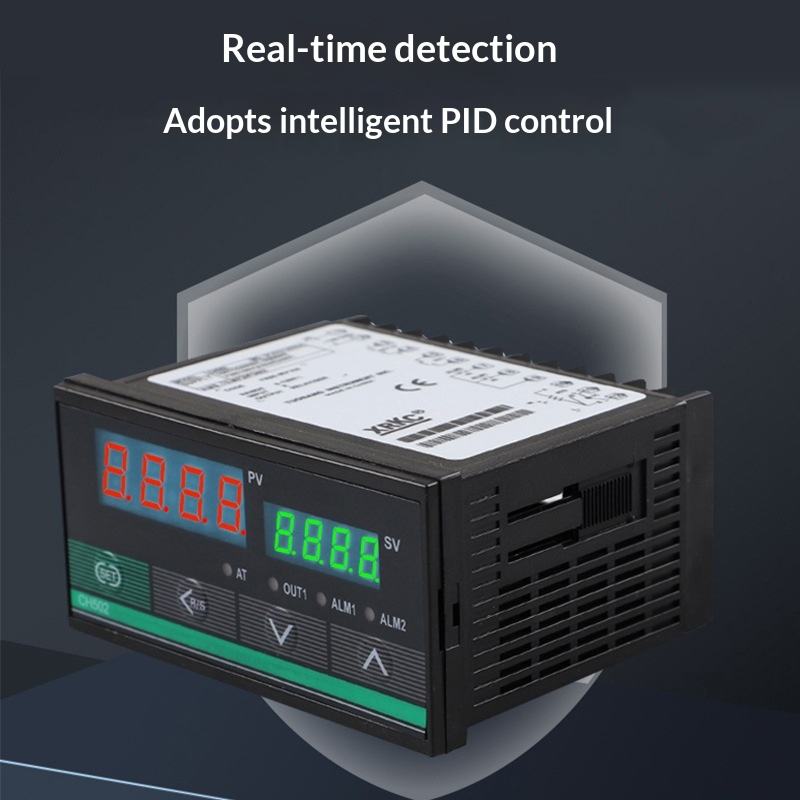 XRKC Smart Temperature Controller CH102/402/502/702/902 96x48mm Digital PID Thermostat OEM/ODM Customizable 0.1C Resolution Data