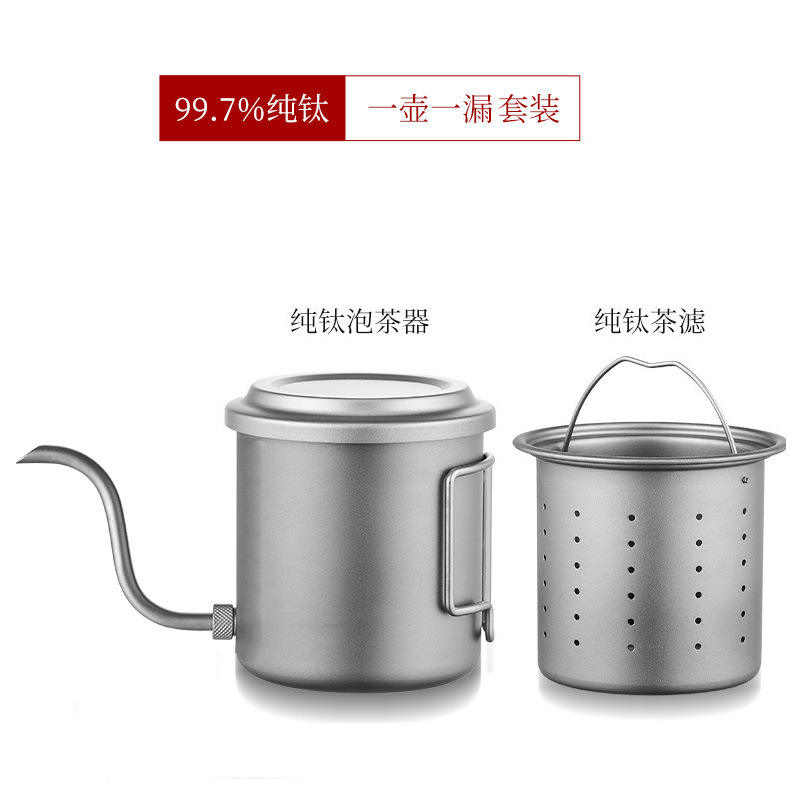 Hervidor para verter con colador de té