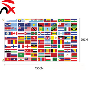 Nouvelle conception <span class=keywords><strong>de</strong></span> bannière <span class=keywords><strong>de</strong></span> drapeaux nationaux en polyester, fournitures pour fêtes <span class=keywords><strong>de</strong></span> football, sacs pour t-shirts pour événements sportifs et décoration <span class=keywords><strong>de</strong></span> fêtes - Product Image 2