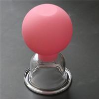 Ensemble de ventouses faciales en verre Fireless, 4 pièces, ventouses en silicone à aspiration sous vide pour le visage, les yeux et le corps, 4 tailles, 11 couleurs