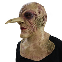Zombie Halloween Horreur Cosplay Masque Resident Evil Long Nez Terreur Latex Horreur Costume Prop