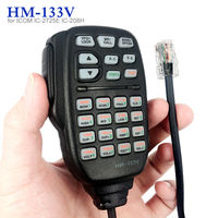 Microphone haut-parleur DTMF 8 broches HM-133V pour radio mobile ICOM IC-2300H IC-2200H IC-2100H IC-2820H IC-F2721D IC-V8000