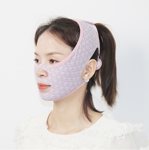 สายรัดกระชับใบหน้ารูปตัววีสายรัดยกกระชับคางแก้มเครื่องมือเสริมความงามสำหรับดูแลผิวหน้าสายรัดนวดหน้า - Product Image 1