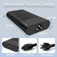 Adaptateur d'alimentation pour ordinateur portable USB-C 65W pour HP Spectre X360, EliteBook, Pavilion, Envy Series Type-C PD Charge rapide