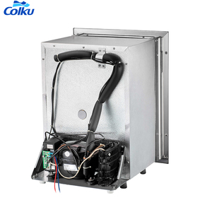 Réfrigérateur-congélateur marin encastrable Colku 40L 12V 24V à compresseur pour camping-car et yacht, double zone - Product Image 6