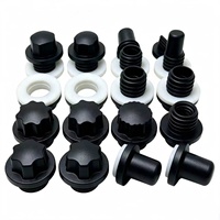 Accessoires de sortie à drainage rapide pour glacières de camping personnalisées en usine, bec verseur à écoulement facile pour glacières isothermes