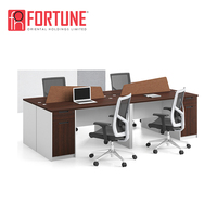 Bureau 5 pouces pour 8 personnes, bureau articulé, moderne, partner