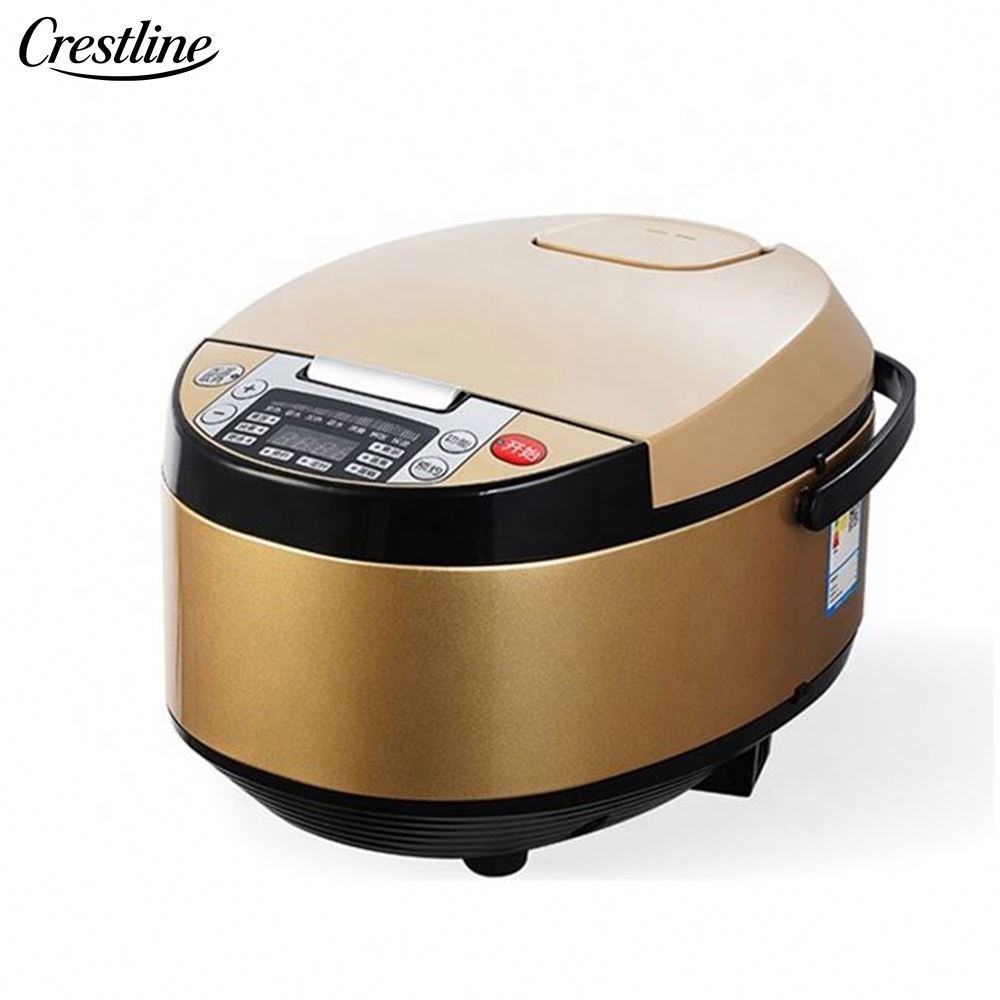 Electric 5L Digital Rice Cooker for Household Use Kitchen Appliance with Lunch Box & Diabetic Desugar Feature