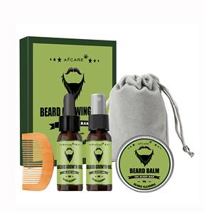 Ensemble de soins de <span class=keywords><strong>la</strong></span> <span class=keywords><strong>barbe</strong></span> pour hommes bio sans paraben Acide hyaluronique à base de plantes végétaliennes et hydratant Rafraîchissant Aide à <span class=keywords><strong>la</strong></span> croissance de <span class=keywords><strong>la</strong></span> <span class=keywords><strong>barbe</strong></span> - Product Image 1
