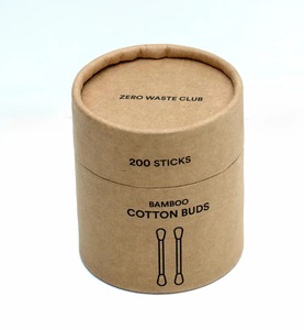 Bâtonnets de coton en papier, 80 tiges, 160 embouts, sur carte suspendue pour le nettoyage quotidien - Product Image 6