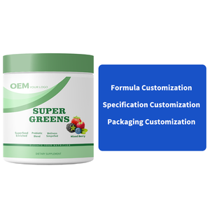 100% Puro Polvo Vegetal Mixto Superalimento Verde en Polvo Fórmula y Empaque Personalizados Ventaja de Costo al por Mayor y Suministro Estable - Product Image 2