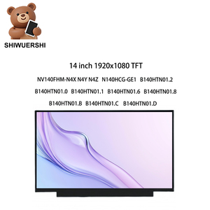 Moniteur LCD d'origine neuf A+ 14 pouces 1920*1080 EDP 30 broches 60Hz NV140FHM N4X N4Y N4Z N140HCG GE1 B140HTN01.2 B140HTN01.0 B140HTN01.B - Product Image 1