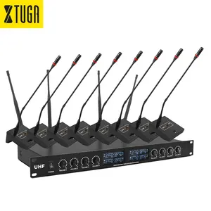 Xtuga YT8 New Arrival High Frequency Uhf Wireless Network Conference Audio Mic