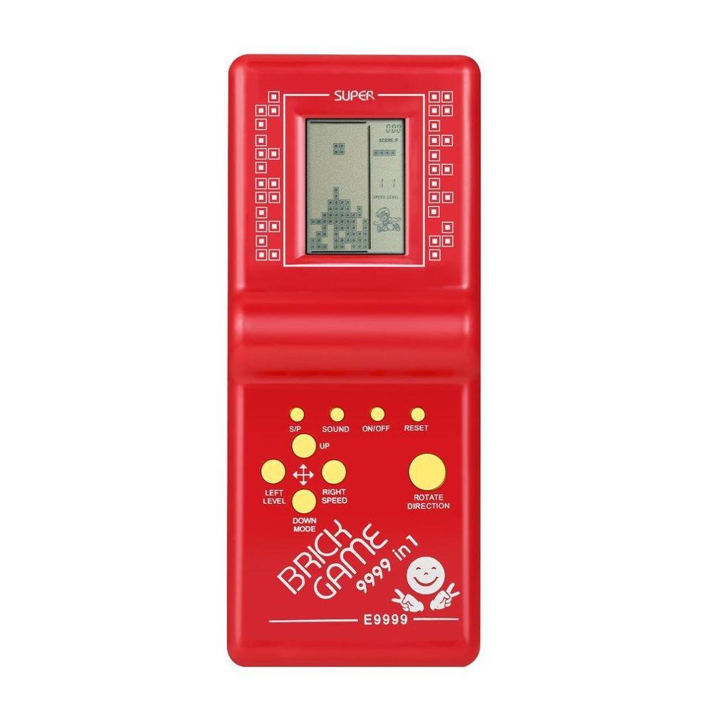 Classic Handheld Brick Game - Portable Fun for Kids