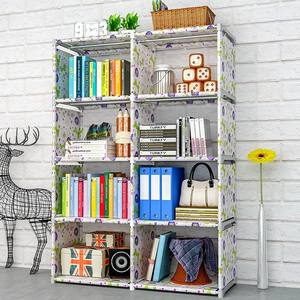 Armoire <span class=keywords><strong>de</strong></span> rangement en tissu multifonctions, bibliothèque <span class=keywords><strong>de</strong></span> bureau moderne <span class=keywords><strong>simple</strong></span> <span class=keywords><strong>et</strong></span> personnalisable, étagère pour organiser - Product Image 3