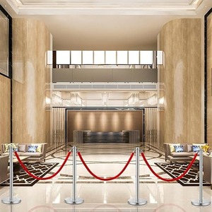 Yüksek kaliteli trafik uyarı ürün havaalanları için kuyruk kutup standı müzeler kalabalık kontrol bariyeri Stanchions kalite garanti - Product Image 6