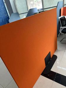 Paneles Acústicos Modernos Ecológicos con Diseño de Modelo 3D para Divisiones de Oficina, Biombos Insonorizantes Recubiertos de Tela - Product Image 2