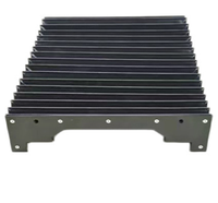 Cubierta protectora de fuelle para guía lineal de máquina CNC, cubierta antipolvo tipo acordeón para máquina, cubierta de protección de fuelle para máquina herramienta personalizada por el fabricante