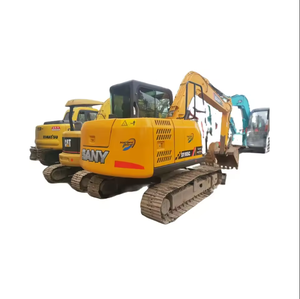 Pelle sur pneus SANY SY65W d'occasion en bon état avec moteur central, composants de la pompe à engrenages - Product Image 1