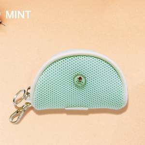 <span class=keywords><strong>2022</strong></span> nuevo patrón bolsa de pelota de golf accesorio de golf que puede contener dos pelotas disponibles en 3 colores - Product Image 4