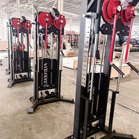 Appareils de musculation multifonctionnels à charges guidées, machine d'élévation latérale debout, multi-flight debout