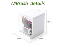 Prix usine Mini Portable pour MBrush Princube imprimante à jet d'encre couleur imprimante d'étiquettes sans fil nouvel état