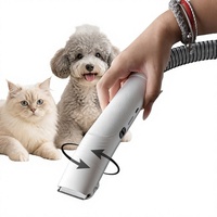 Tondeuse à poils pour animaux de compagnie en matériau ABS, tondeuse électrique multifonctionnelle pour les pattes des chiens et le toilettage des chats, rechargeable