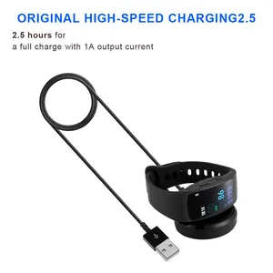 Base de Carga USB para Samsung Galaxy Gear Fit 2 R360, Cable de Carga para Reloj Inteligente, Adaptador, Soporte para <span class=keywords><strong>Fit2</strong></span> Pro R365 - Product Image 4