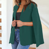 Gaya Eropa Amerika wanita Cross-Border jubah seksi pendek Blazer warna personal dengan pola tenun Style123