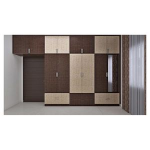 Chất liệu gỗ gương cửa trượt tủ quần áo tăng cường sự hấp dẫn thẩm mỹ của căn phòng của bạn - Product Image 2